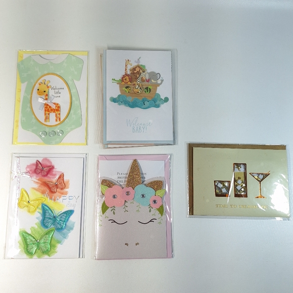 NIP C.R. Gibson Luxury Greeting Card Sets, Lot Of 19 - Picture 10 of 15